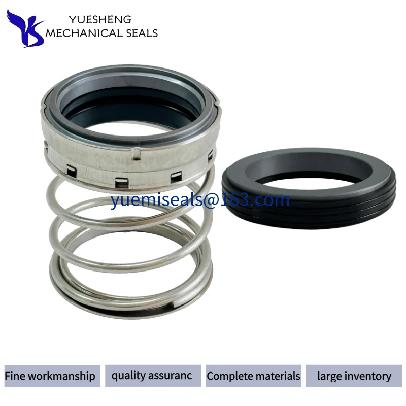 John Crane T1 KL Mechanical Seal T1-1 "/1.125"/1.25 "/1.375"/1.5 "/1.625"/1.75 "/1.875" 2&ldquo; Material: NBR CA SIC