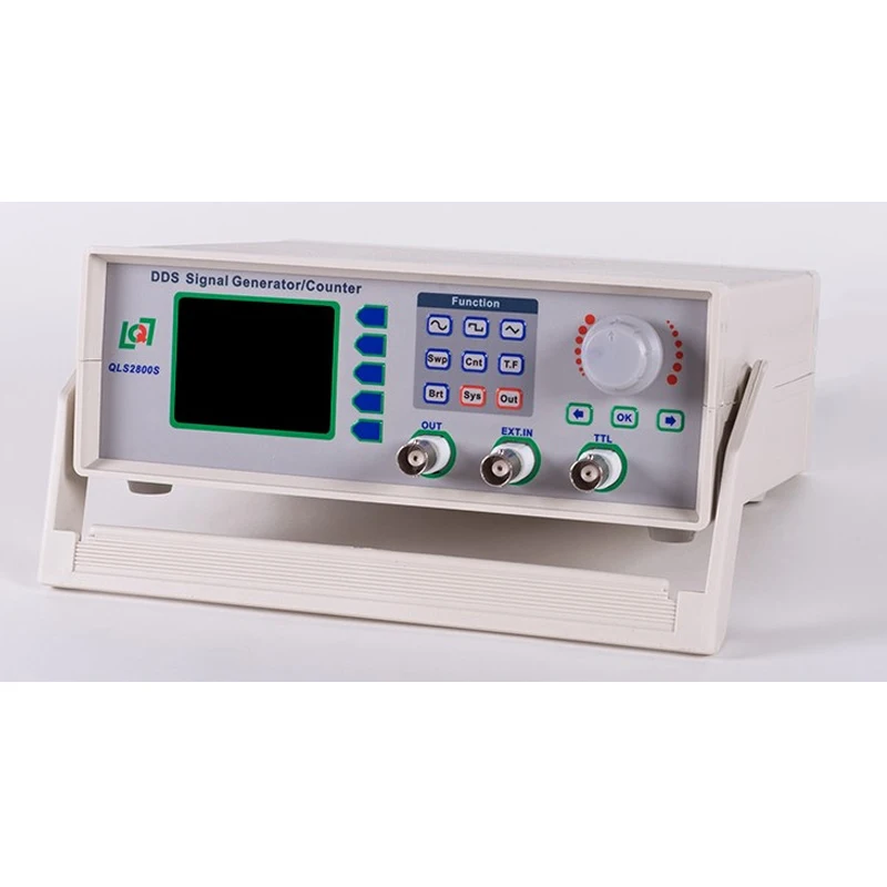DDS Function Signal Generator Frequency Counter Sine Square Wave QLS2800-5M 220V 