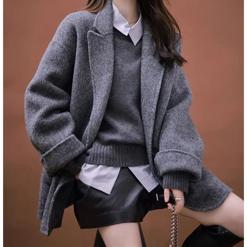 

Baby Camel Woolen Coat Small Short Double-sided Cashmere 2023 New Temperament Commuter Cotton Wool High-end Woolen Coat Women