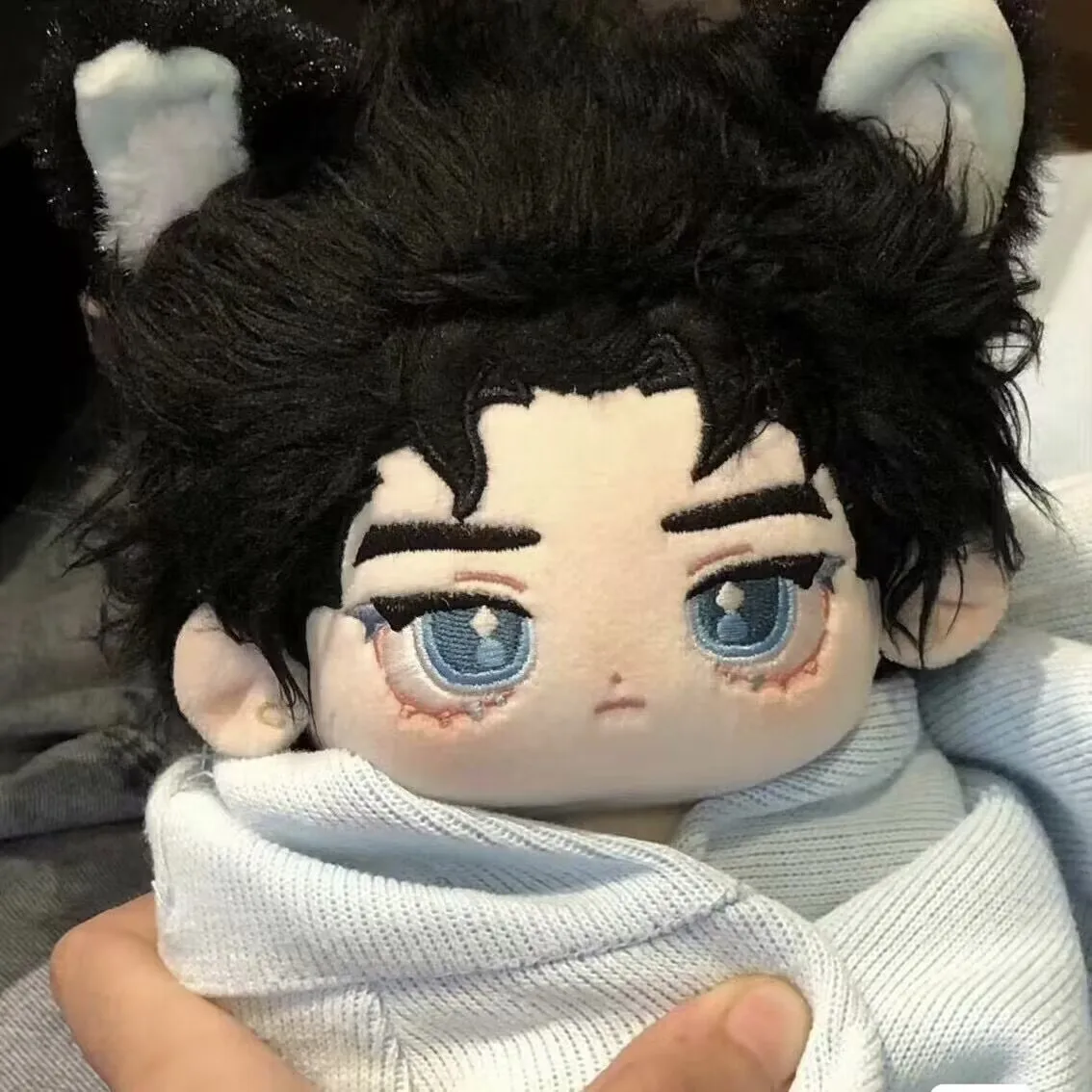 

Kujō Jōtarō Game Anime Cosplay Cute Soft Plush Stuffed Body Dress Up Clothes Plushie Xmas Gift 20CM