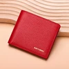Genuine Leather Wallet for Women RFID Blocking Small Bifold Wallet with Zipper Coin Pocket Slim Card Holder Short Money Purse 1