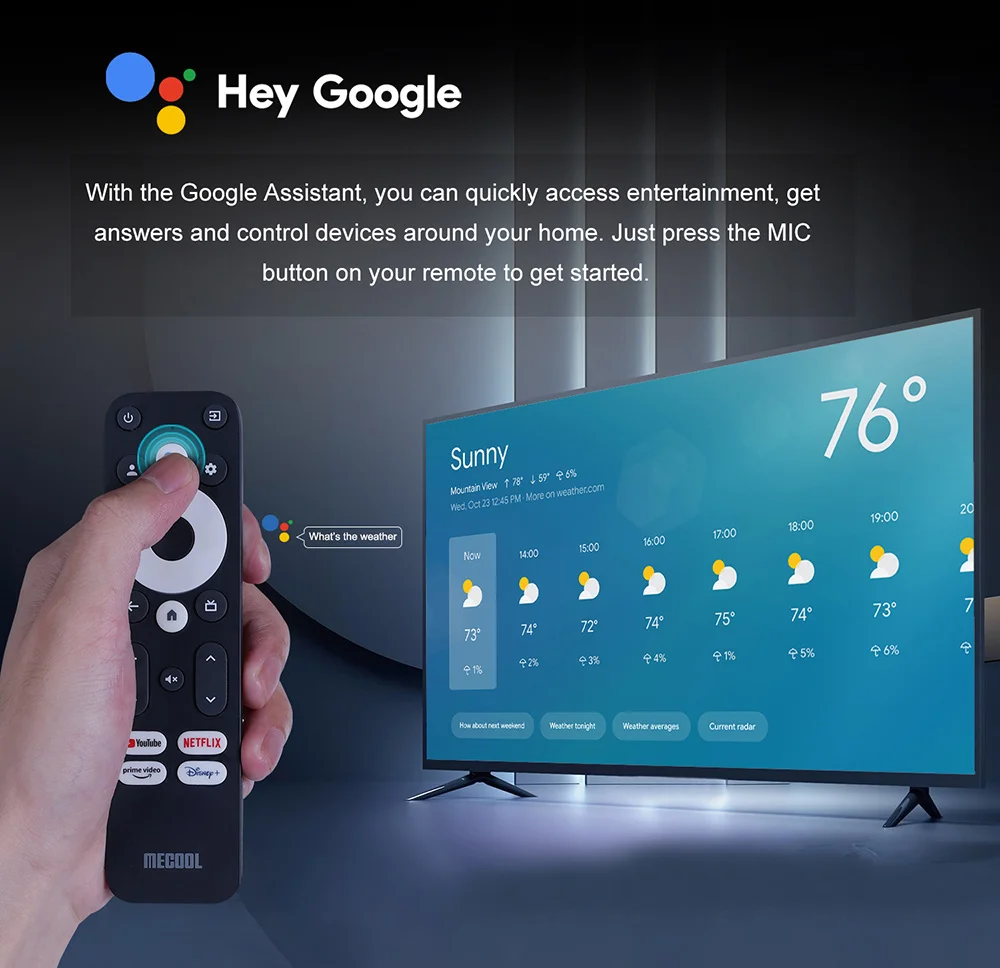 Mecool KM7 Plus Netflix TV Box Android 11 Amlogic S905Y4 2GB 16GB Google Certified Support AV1 1080P H.265 4K WIFI Set top box