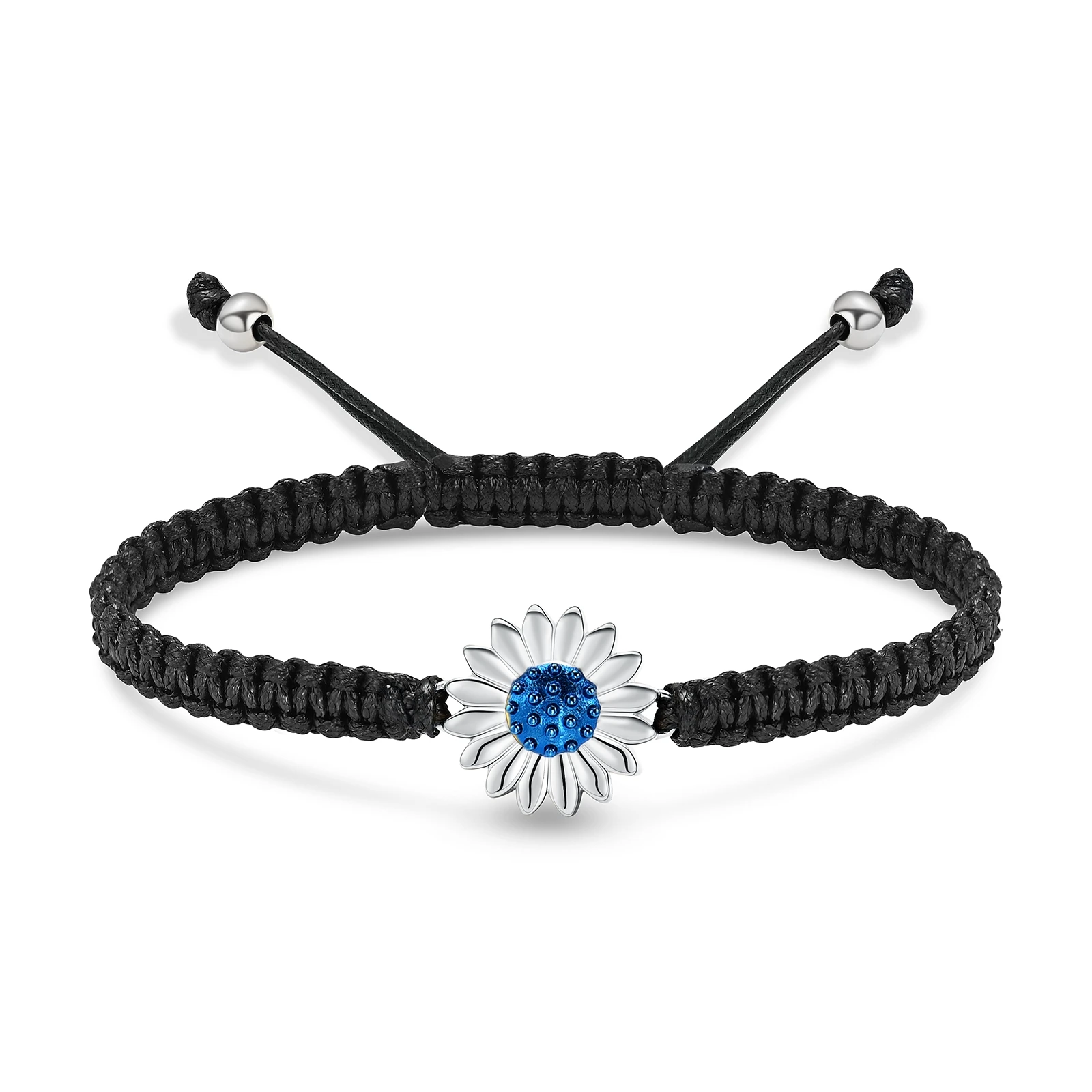 Cremation Sunflower Urn Bracelet for Ashes Stainless Steel Urn Bangles Cremation Jewelry Memorial Lockets Bracelet for Women