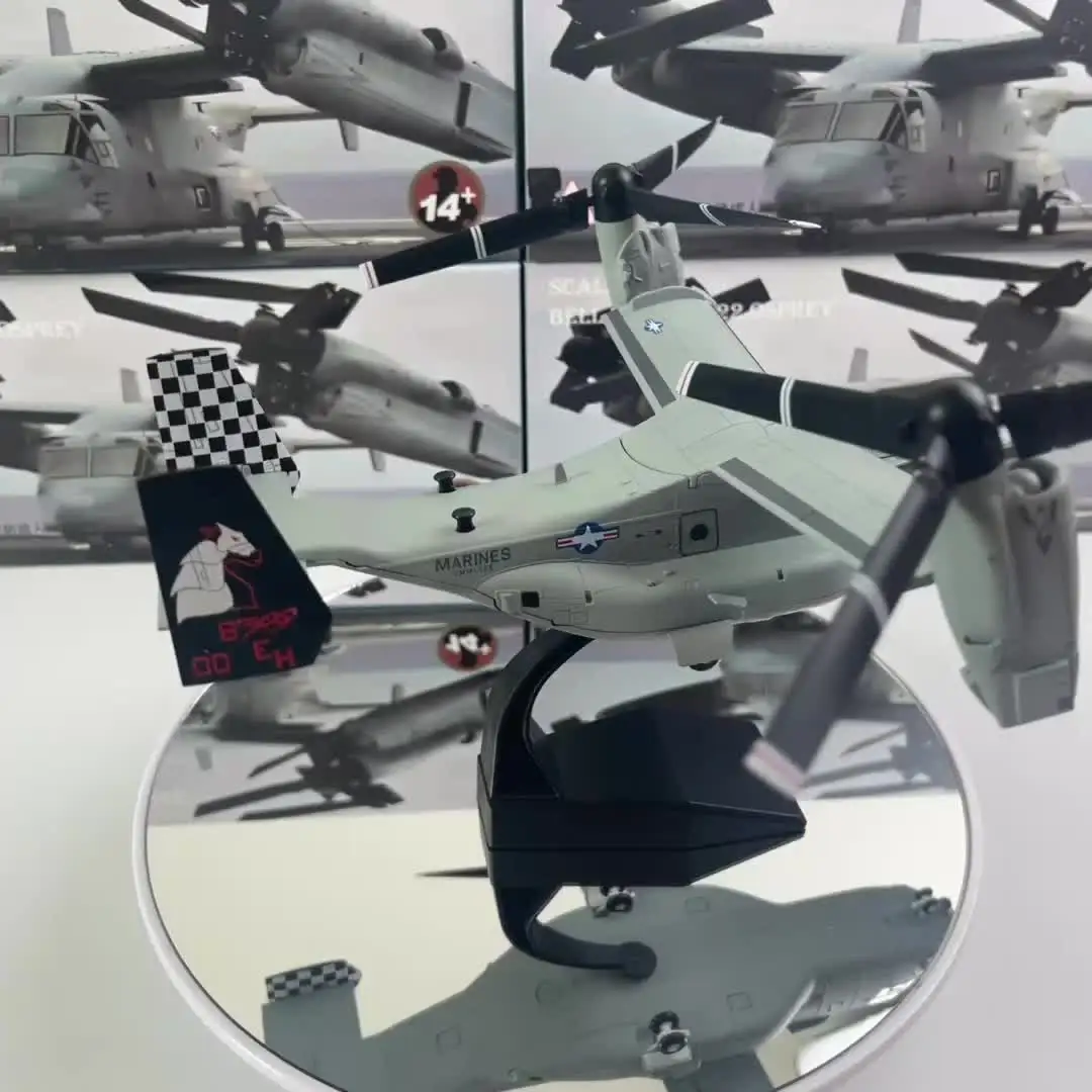 1:72 Scale US Navy Marine V22 V-22 Osprey Transport Helicopter