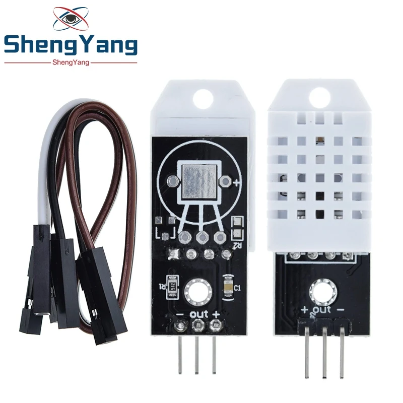 รูปสินค้า โมดูลเซ็นเซอร์วัดอุณหภูมิและความชื้น DHT22 สำหรับ Arduino