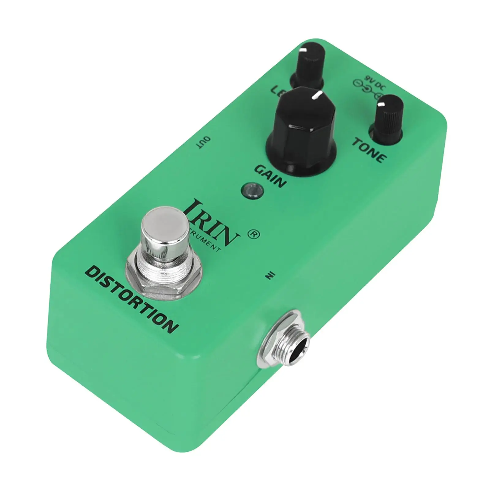 

Педаль для гитары Distortion, компактный металлический корпус, легкое управление одним типом электричества