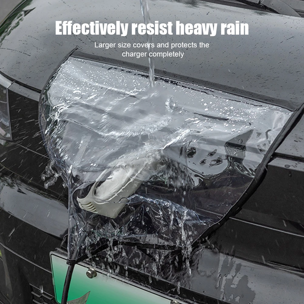 EVChargerCoverUniversalElectricVehicleChargingPortRainproof