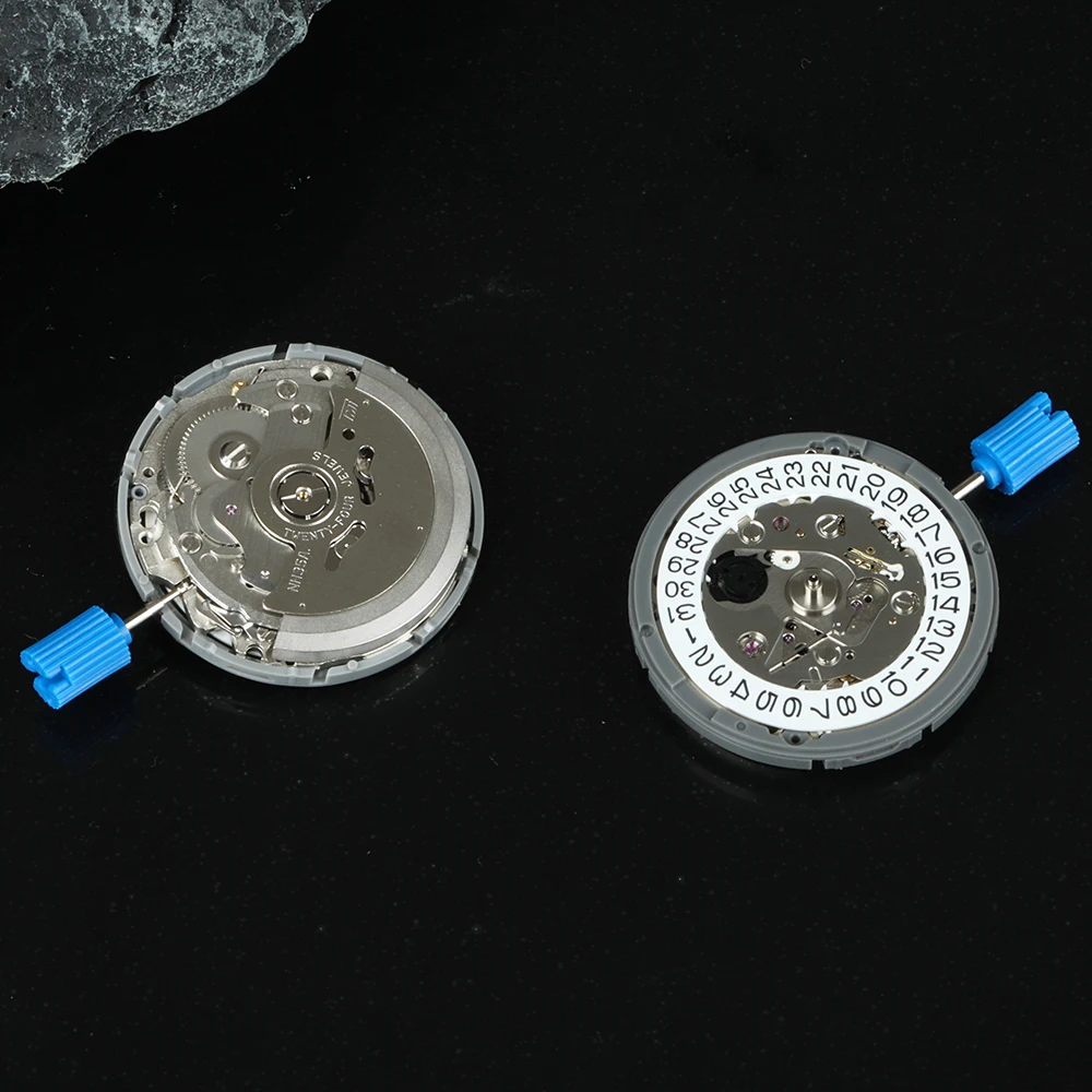 รูปสินค้า อะไหล่นาฬิกา SEIKO NH35 กลไกอัตโนมัติ 24 Jewels พร้อมวันที่ สีขาว