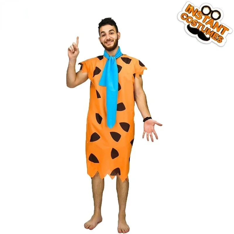 

Primitive costume Primitive role-playing party costume Barbarian stage performance costume Adult children