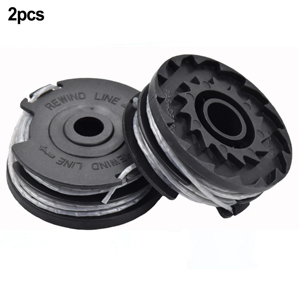 

2 PACK For QUALCAST GT36Li YT7421-01 Spool & Line For 36v Grass Trimmer Lawn Mower Garden Replacement