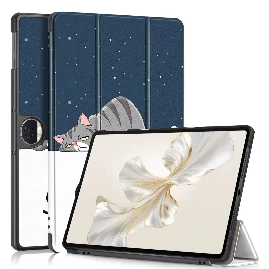 Elegant Magnetic PU Leather Folding Stand Smart Cover