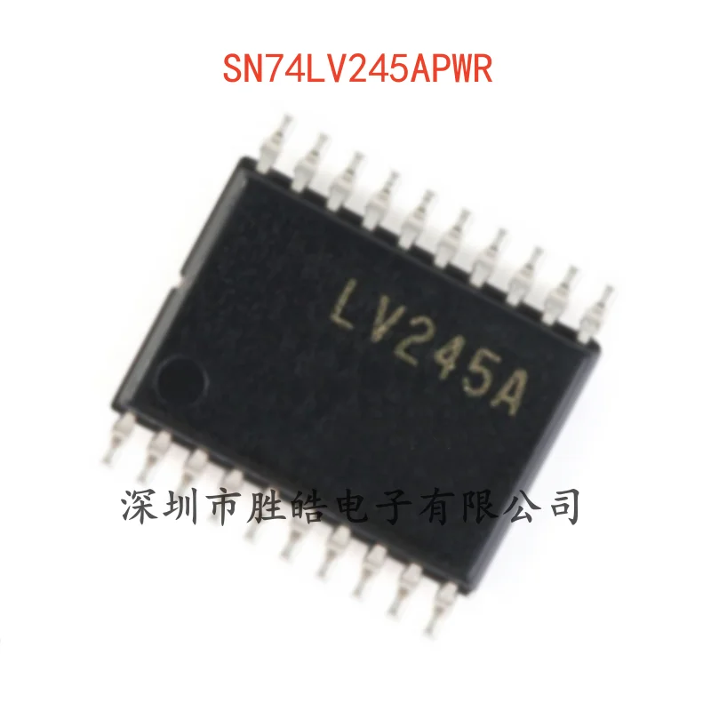 

(5PCS) NEW SN74LV245APWR 74LV245 Three-State Output Eight-Way Bus Transceiver TSSOP-20 SN74LV245 Integrated Circuit