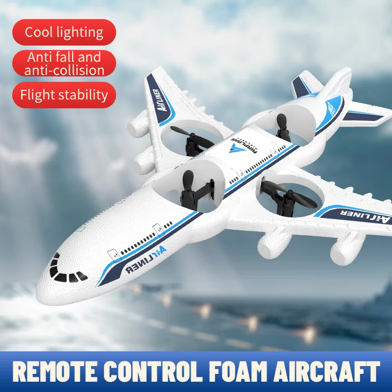 Foam RC Plane Drone Toy with 2.4G Remote Control