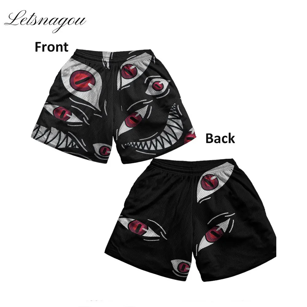 

Anime Gym Shorts Men Mesh Running Shorts Men Quick Dry Loose Sport Basketball Training Shorts Male Sportswear Summer Men Shorts