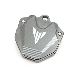 Premium Motorcycle Key Cover Case Shell Protection with Keychain Accessory (Titanium)