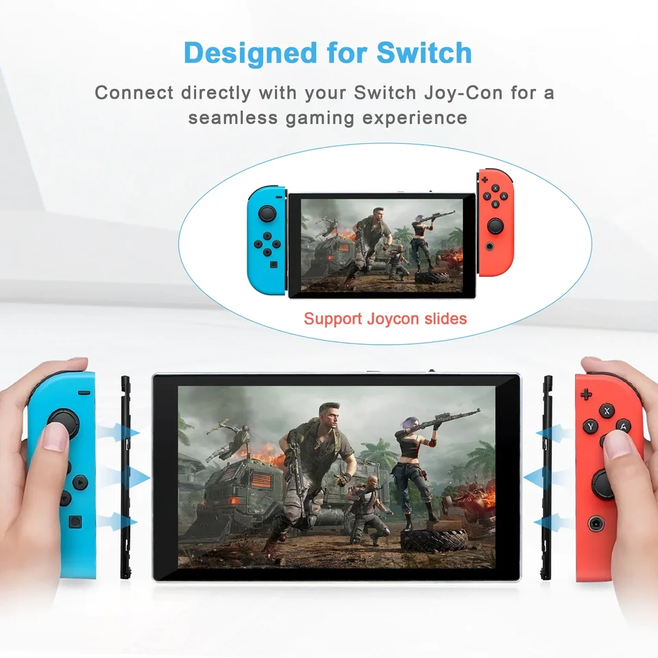 Wisecoco 7 インチ 1920x1080 ポータブルモニター HDMI Type-C 超薄型