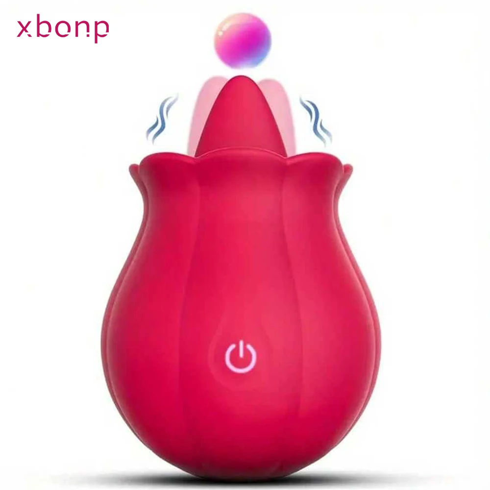 Tongue Licking Swing Clitoris Vibrator Sex Toy for Women Female Masturbator Oral Clit Nipples Stimulator Adult Products 18+