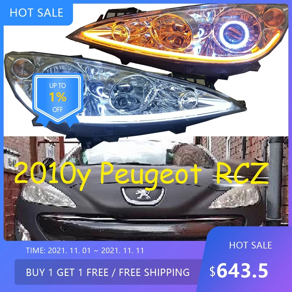 プジョー106 ヘッドライト PEUGEOT：106（プジョー：106）」のヘッドライトの輝きを