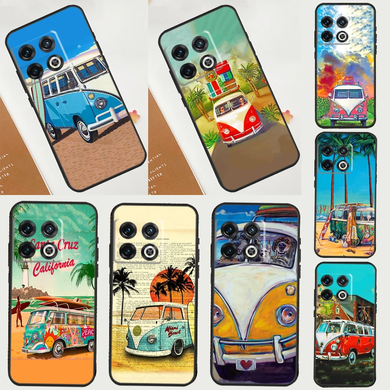 Combi Van Surf Case For OnePlus Nord 2 2T N10 N20 N100 N200 CE Ace OnePlus 9 11 10 Pro 8T 9R 10T 9RT Cover