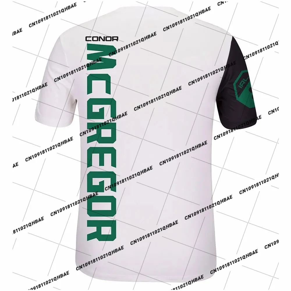 MMA 329 Fighting Night New Conor McGregor Retro Boxing Octagonal Cage Sports Herren-T-Shirt, übergroßes, schnell trocknendes Trainings- und Fitness-Top