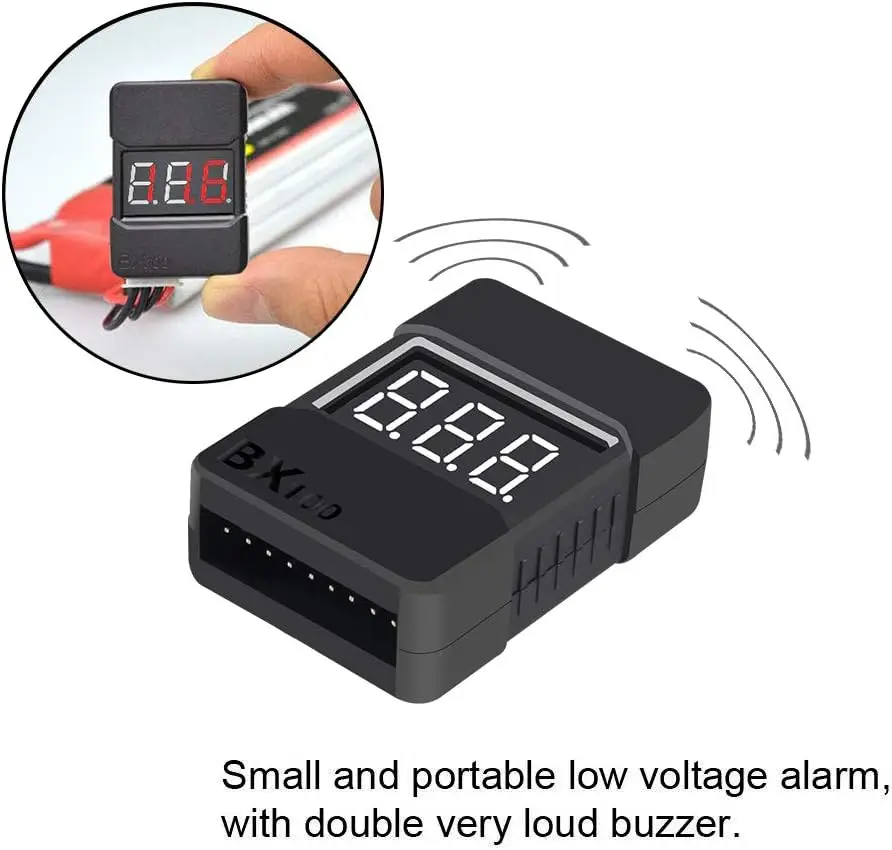 Testeur De Batterie Lipo 1-8S Numérique Avec Indicateur LED