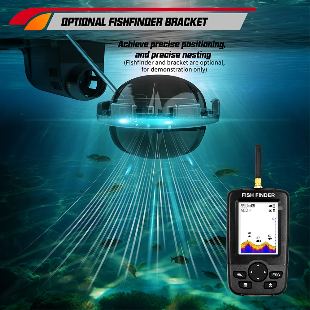V030 800m GPS Fishing Bait Boat 9 Fishing Grounds 180 Points Bait Boat 6.6lbs Loading with Night Light Turn Signal for fishing accessories,remote control bait boat