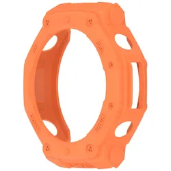 Durable TPU Protective Shell Bumper for Smartwatch - 48mm Case Cover (Orange)