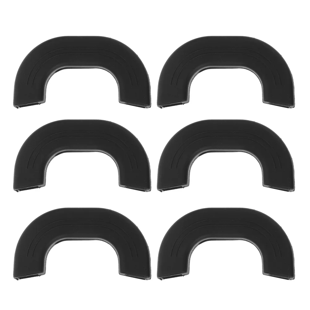 

6 Pcs Handle Pot Earrings Kettle Pans Silica Gel Anti-scald Sleeve