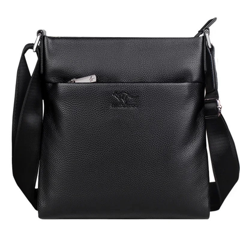 Men's Casual Single Shoulder Bag Vertical Style Business Crossbody Bag for Youth Students Sports