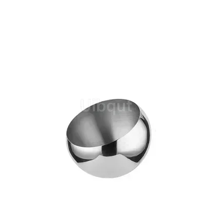 Stainless Steel Oblique-Mouthed Sauce Bowl with Lid