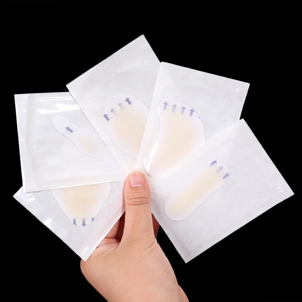 10Pieces Blister Plasters Invisible Hydrocolloid Gel Blister Bandages Cushion Pad Heel Foot Toe Guard Skin