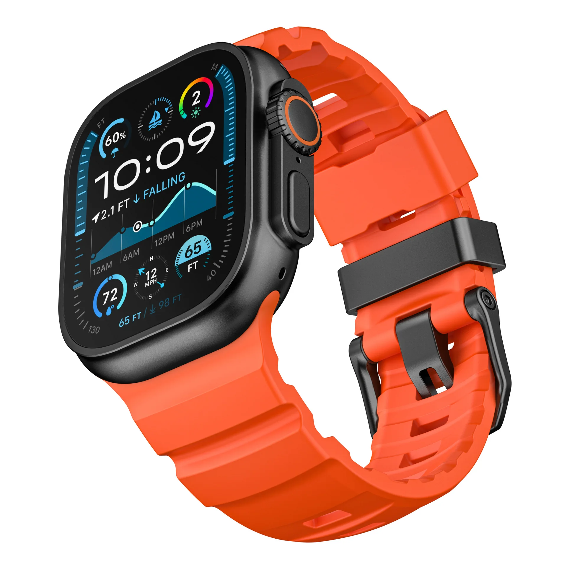 Silicone Sport Bracelet - Vibrant Rubber Strap