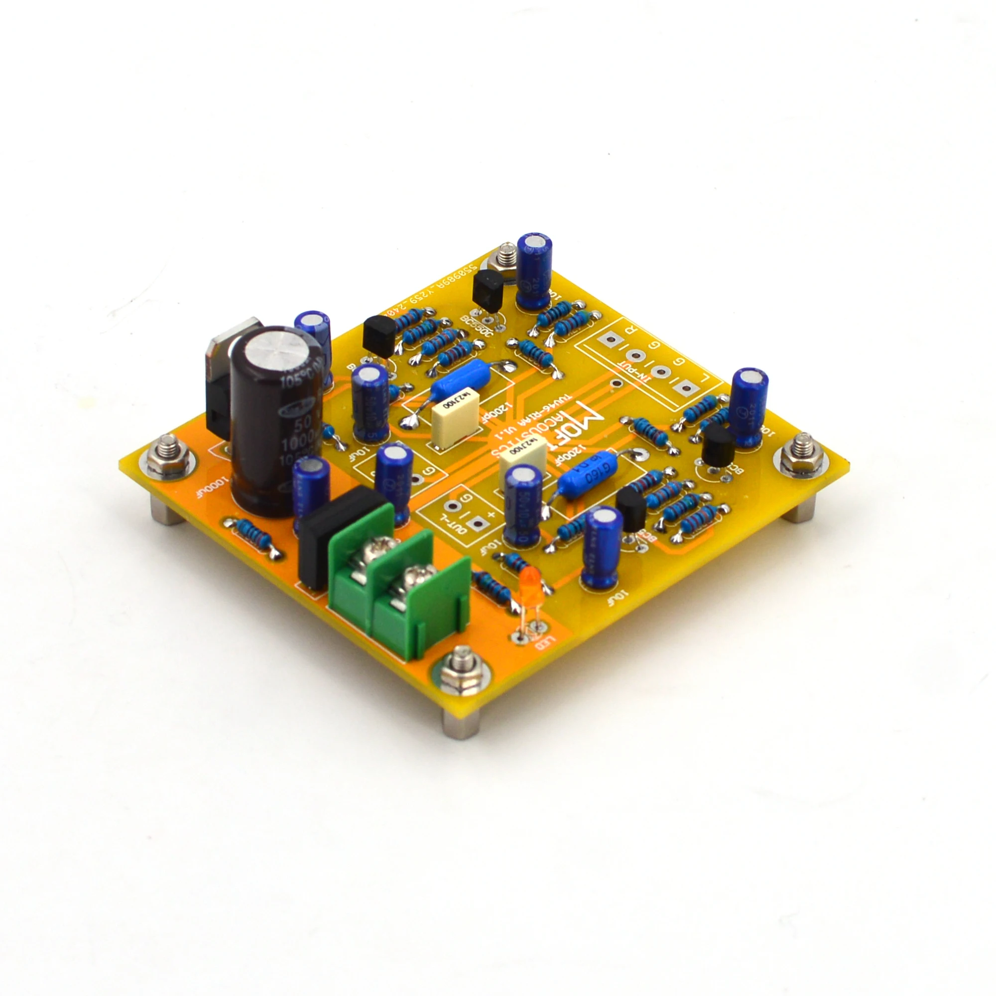MOFI Dual TVV46-Fully Discrete Phono Amplifier(MM) RIAA-DIY Kit audio amplifier board