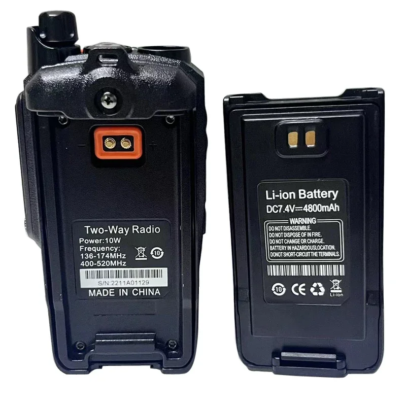 Baofeng UV-9R walkie talkie original battery 4800mAh battery uv9r plus UV-9R rechargeable lithium-ion battery 3