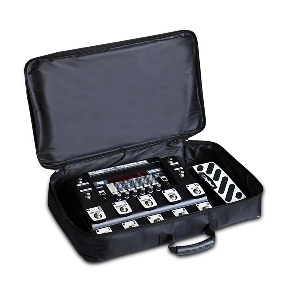 

Portable Guitar Pedalboard Bag Effects Pedal Board Storage Carry Case Large Size Guitar Pedals Universal Bag 58x33x10cm
