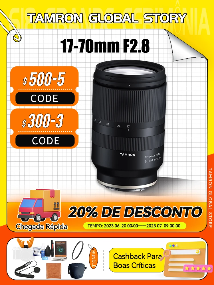 Tamron 17 70mm f2 8 autofocus mirrorless camera large aperture lens for