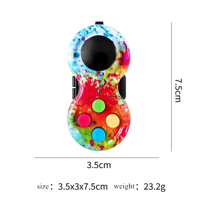 dna ball fidget toy 1pc Game Fidget Pad Stress Reliever Squeeze Fun Magic Desk Toy Handle Toys Stress Decompression Gift Key Mobile Phone Accessory dna ball fidget toy Squeeze Toys