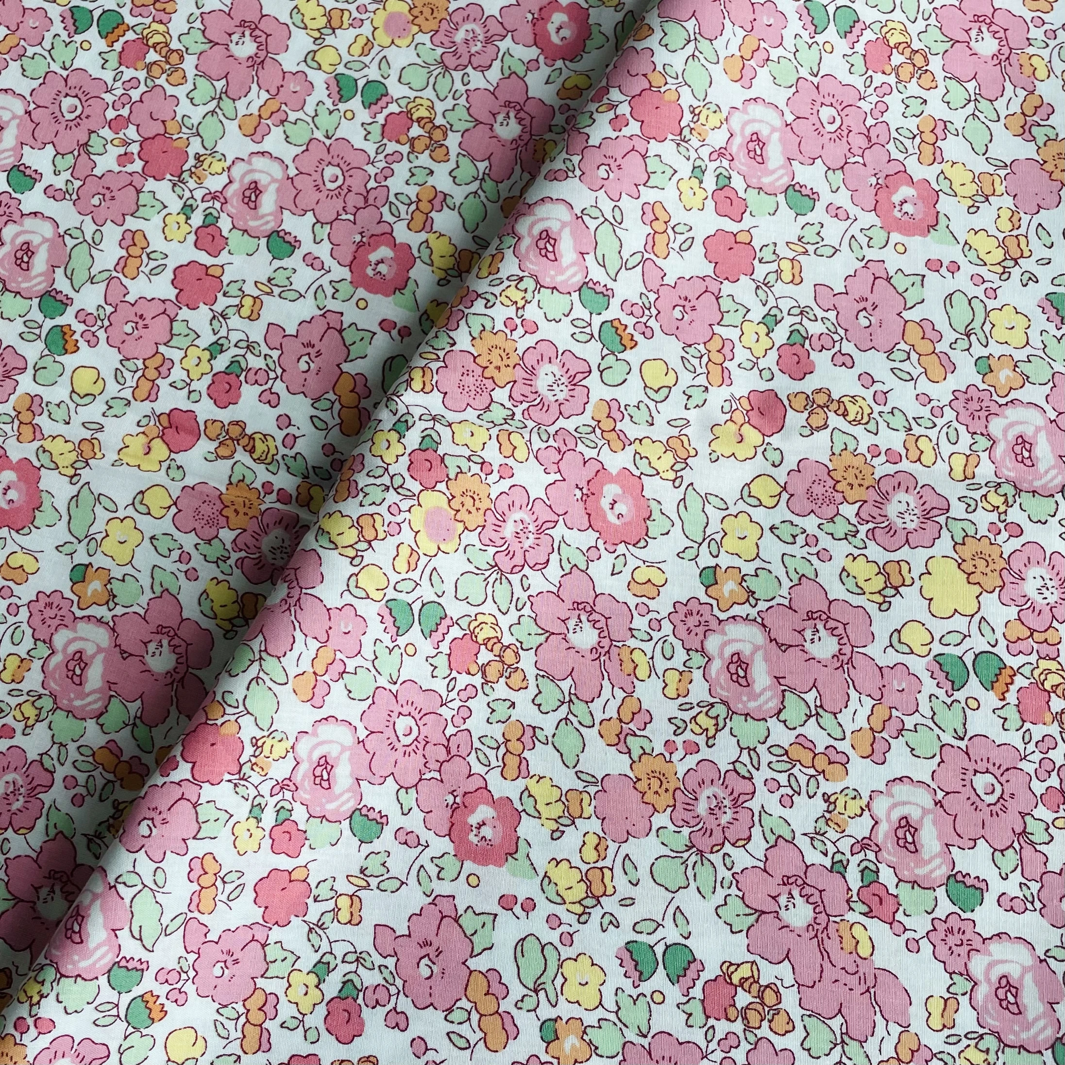 Cotton Fabric Floral 60S Tissun liberty Cotton Fabric For Kids Baby Sewing Cloth Dresses Skirt DIY