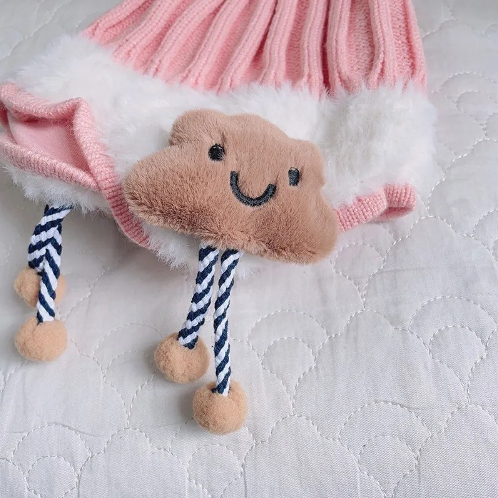 Warm Knitted Bear Hat for Kids Cold Weather