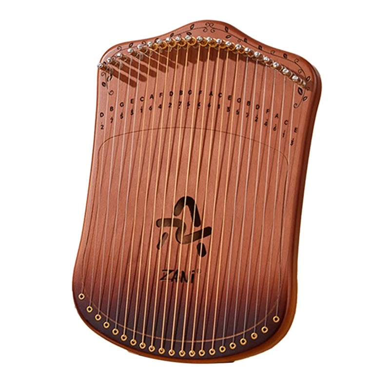 

ZANI Small Harp Fingered Stringed Organ Beech A-Hole Box Style Beginner's Small Instrument