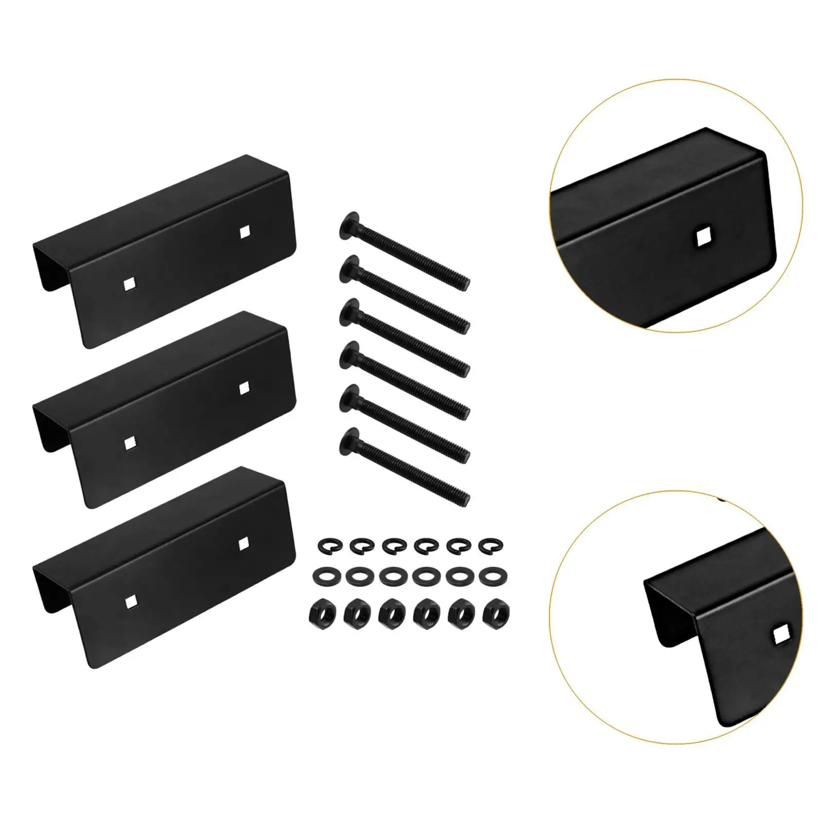 3x Wind Noise Reducing Brackets Easy to Use Accessories for H P Series
