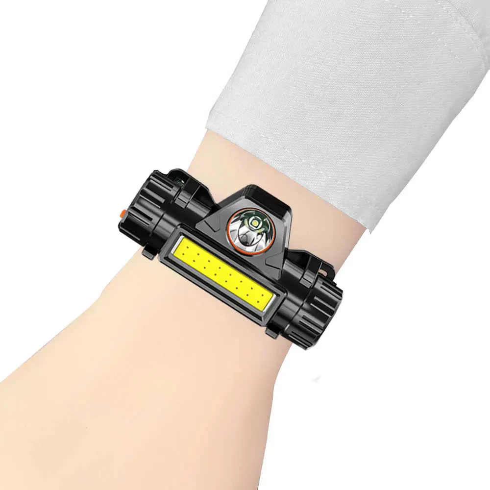 Magnetic LED Dimming Portable Light Wristlight Strap Night Cycling Running Fishing Lamp Wrist Band Bracelet Wristlamp Flashlamp led flashlight bicycle lights led wrist light