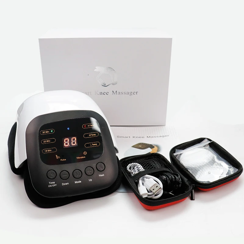 

Physiotherapy Hot Compress Knee Massager Vibration Heating TENS Pulse Shoulder/Elbow/Knee Massage Rehabilitation Pain Relief