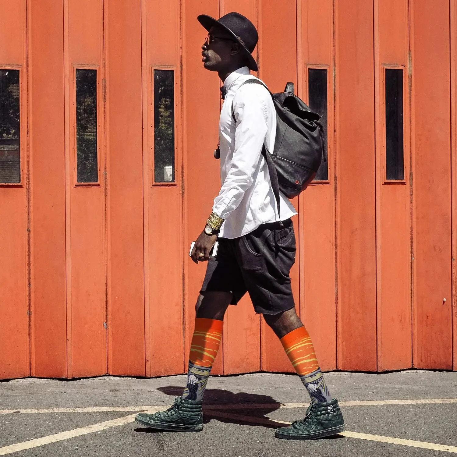 Compression Socks Running Socks Compression Socks 20-30mmHg Running Basketball Golf Bicycle Masterpiece Painting Sports Socks Medical Varicose Edema Diabetes