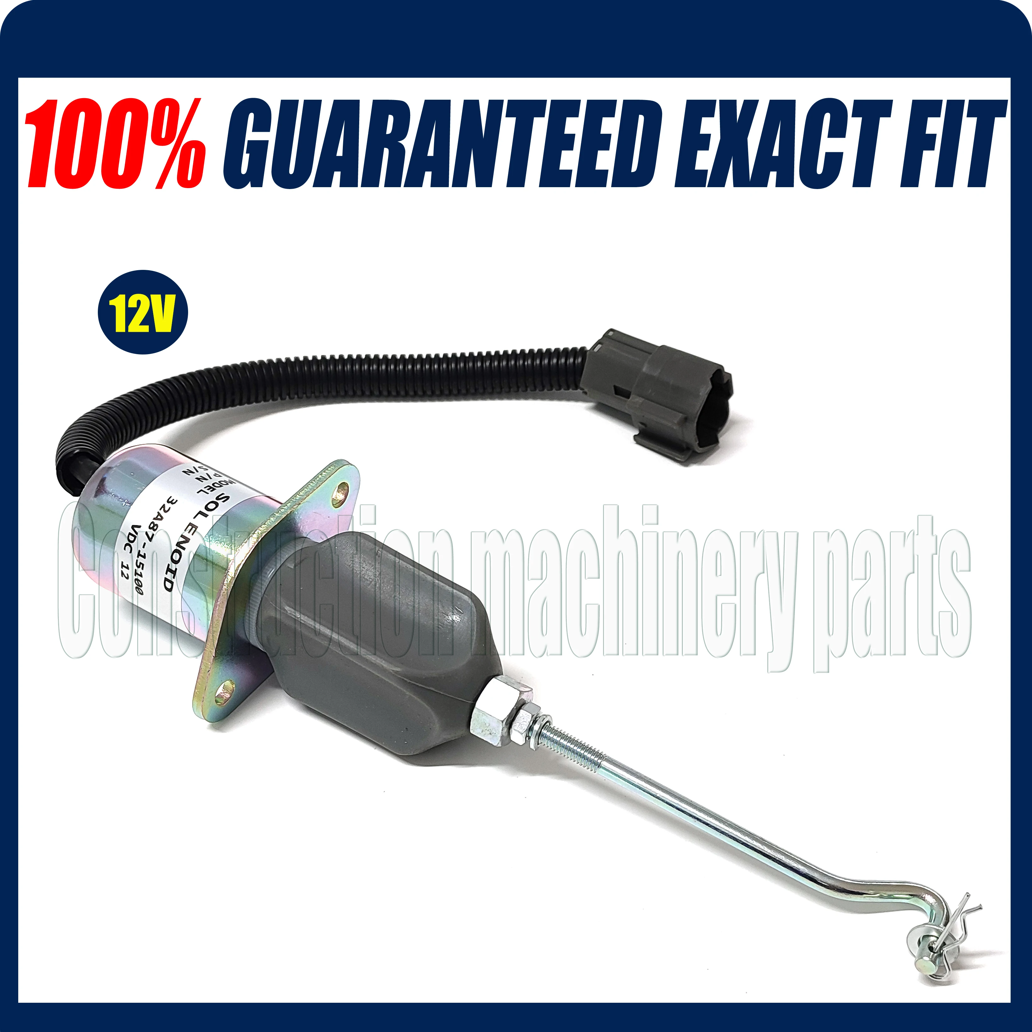 Nova Válvula Solenóide de Parada 32a8715100 32a8706100 12 v para Mitsubishi Ecomat pá S4s-z1dt61es