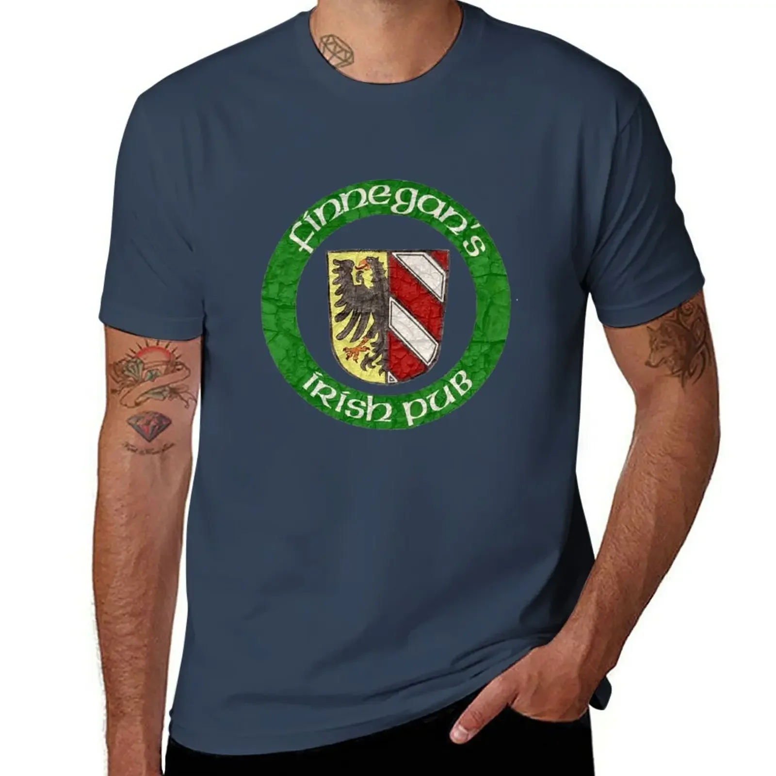 

Finnegan's Irish Pub Nuremberg T-Shirt sports fans hippie clothes workout shirts for men