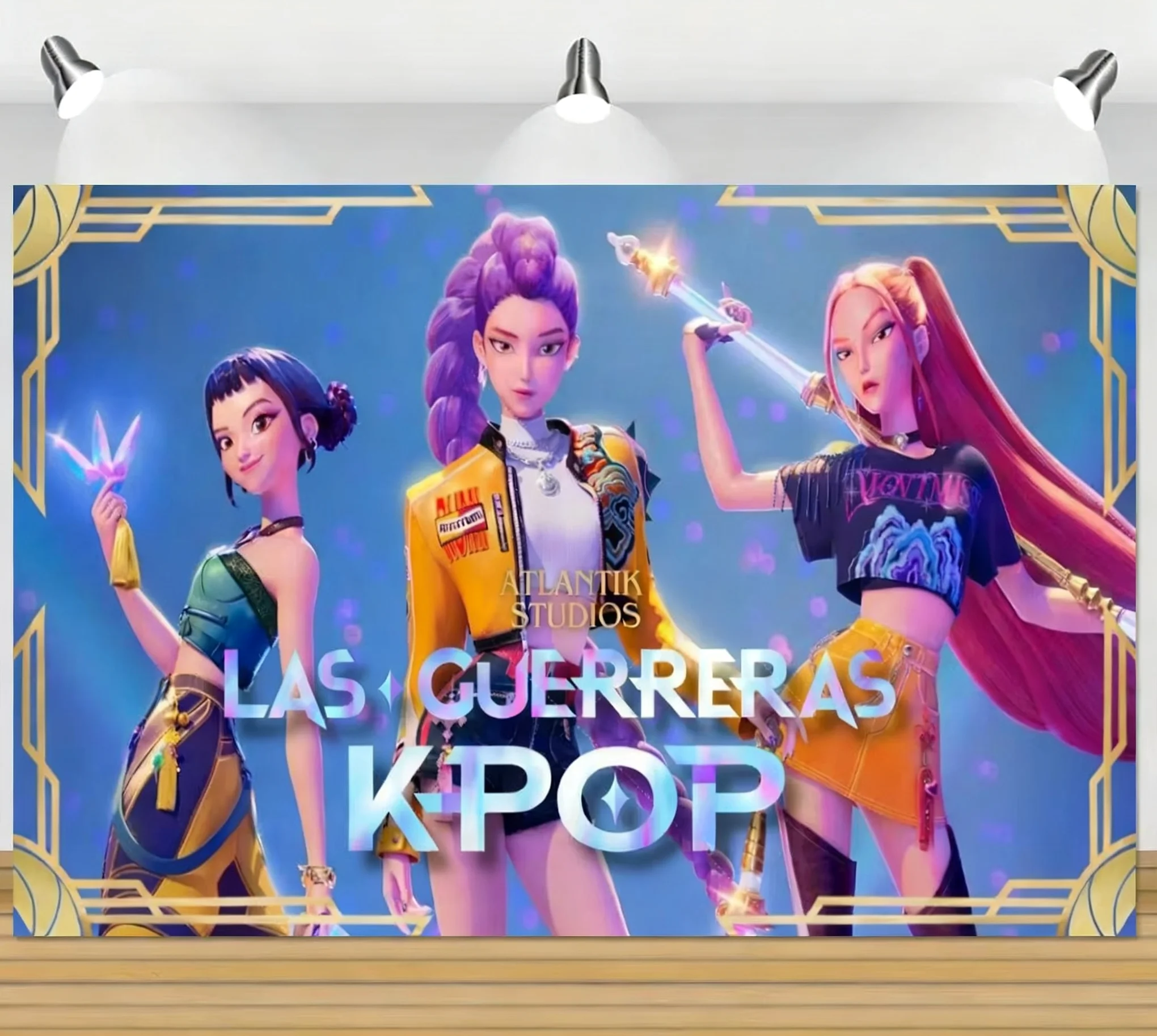 K-Pop Party Backdrop 3