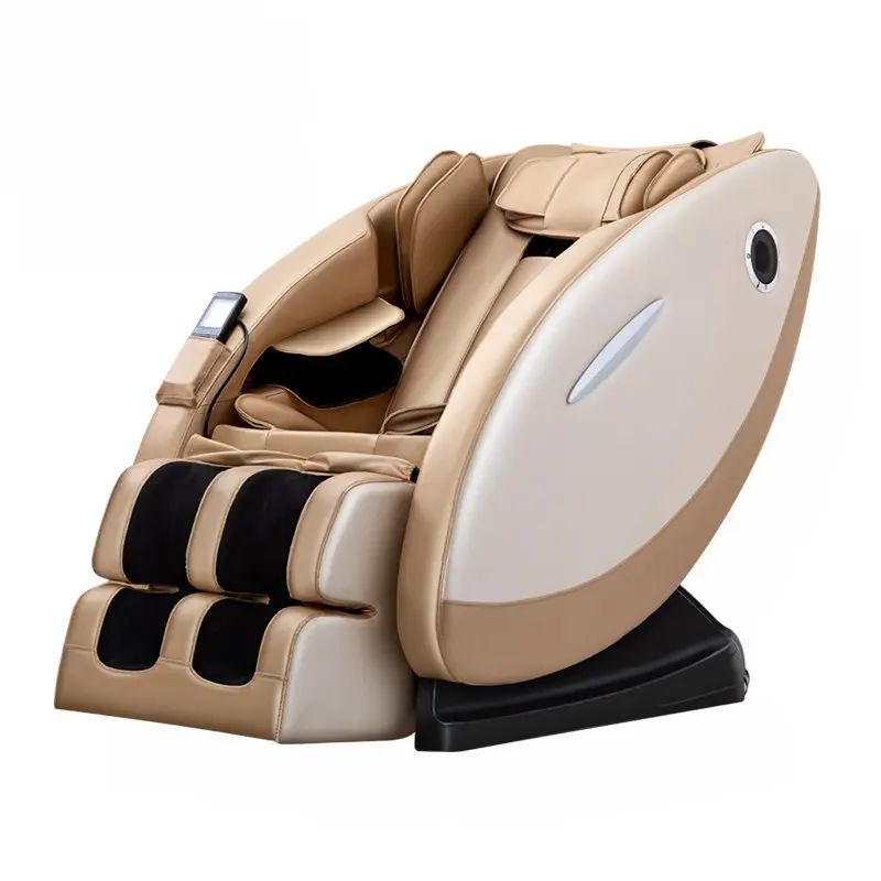 Household Full-Body Electric Massage Chair, Multi-Functional Cervical Lumbar Back Sofa With Built-In Heat & Airbags System