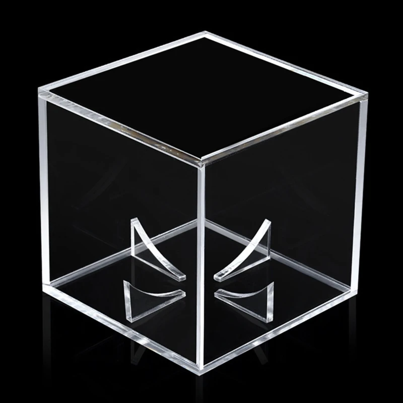 Clear UV Protected Acrylic Boxes for Display Official Size Ball 3 inch
