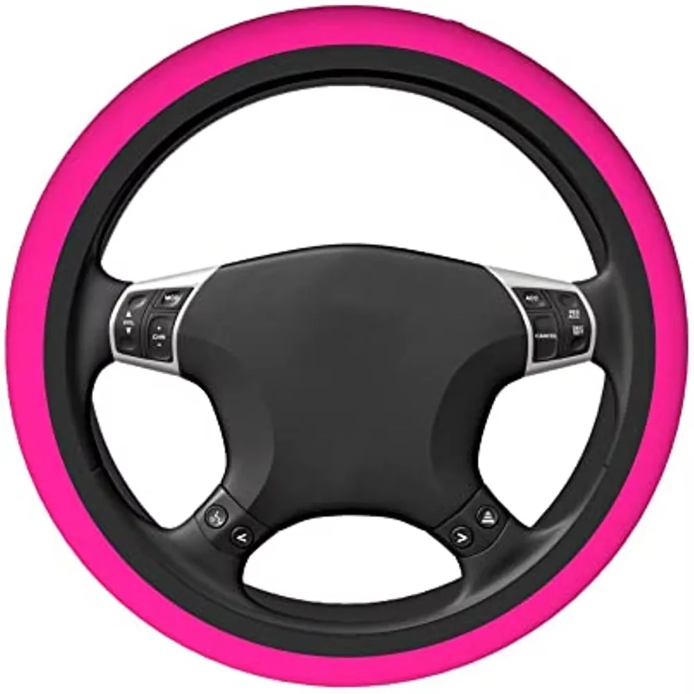 Car Accessories Steering Wheel Cover Universal Diameter 15 Inch Non-Slip Neoprene for SUV Van Sedan Car Truck